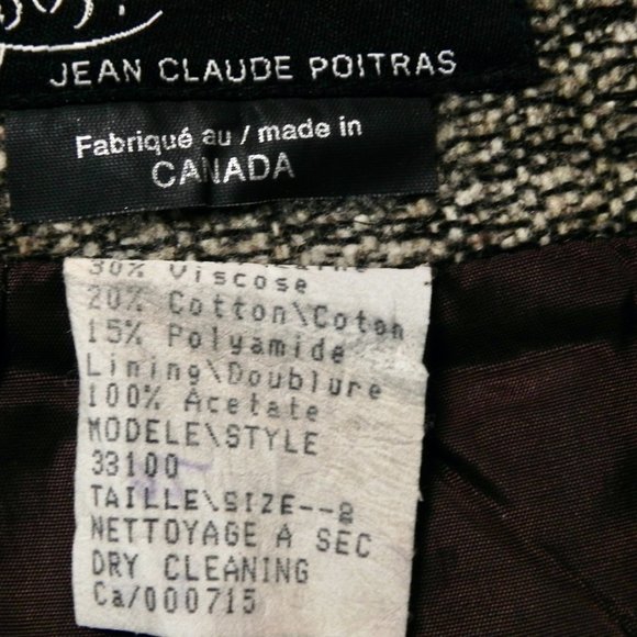 Jean Claude Poitras Vintage Pencil Skirt - Picture 7 of 10